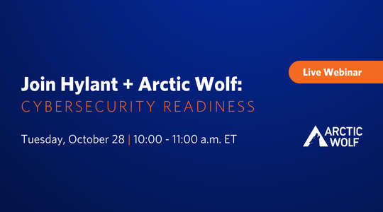 Hylant Arctic Wolf Co branded Webinar website